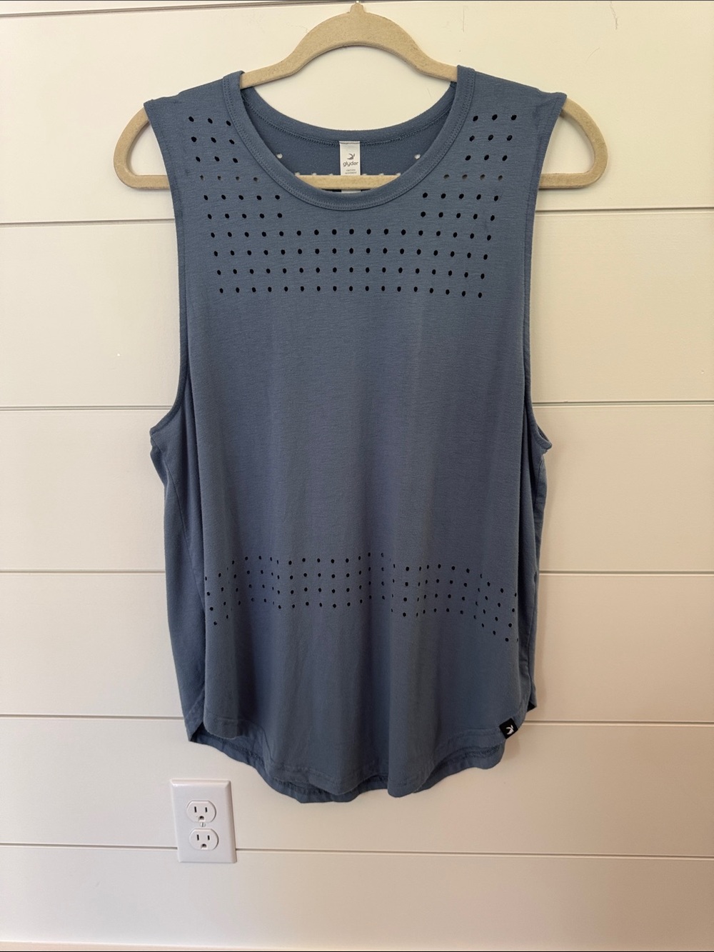 Glyder Mood Laser Cut Tank Top